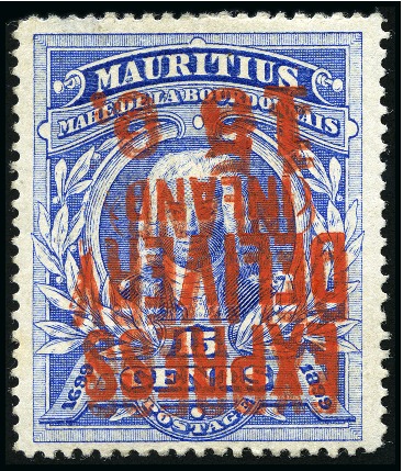Stamp of Mauritius » Later Issues Express delivery 1903-04 surcharged in one operati