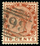 Stamp of Mauritius » Mauritius Used in Rodrigues (B65) 1878-85 Range with "B65" numerals, from 8c on 2d, 