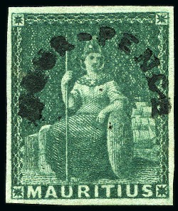 Stamp of Mauritius » 1858-62 Britannia Issues (SG 26-35) 1858-61, Fine range of Britannias from FOUR PENCE 