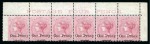 Stamp of Mauritius » Later Issues 1877 Surcharges mint with 1s on 5s, 1d on 4d margi