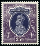 Stamp of India COLLECTIONS: 1913-79, Mint nh collection with bett
