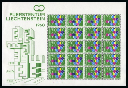 Stamp of Large Lots and Collections 1956-83, The Overcomplete never hinged EUROPA coll