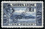 Stamp of Sierra Leone COLLECTIONS: 1932-46, Mint nh SPECIMEN group incl.