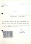 Stamp of Finland » 1860 Coat of Arms (Russian Currency) 5k Greyish Violet-blue, roulette I, pair tied by K