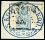 Stamp of Finland » 1856-58 5 Kopek Large Pearls Balance of the 5k Blue Large Pearls section on fiv