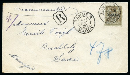 Stamp of Colonies françaises » Maroc 1898-1950, Groupe de +180 lettres / cartes dont re
