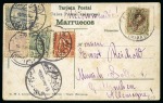 Stamp of Morocco » Local Issues 1893-1900 Mixed group of 28 covers & cards showing