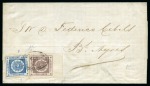 Stamp of Large Lots and Collections 1862-1963, Attractive accumulation of a 107 covers