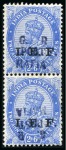 Stamp of Tanganyika » Mafia Island British Occupation » 1915 (Nov) "G. R / POST / MAFIA" Type 4 Overprint on India I.E.F. Issues 1915 (Nov) 1/2a green, 1a aniline carmine, 2a purp