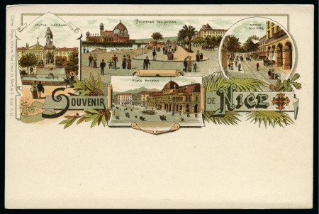 Stamp of France » Collections CARTES POSTALES: NICE Collection de 652 CPA avec l