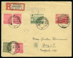 Stamp of Germany » Germany Collections and Large Lots 1874-1972, Attractive accumulation of 101 covers a