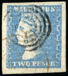 Stamp of Mauritius 1848-1967, Mint & used collection from 1848-59 1d 
