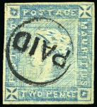 Stamp of Mauritius 1848-1967, Mint & used collection from 1848-59 1d 