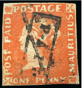 Stamp of Mauritius 1848-1967, Mint & used collection from 1848-59 1d 