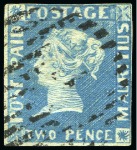 Stamp of Mauritius 1848-1967, Mint & used collection from 1848-59 1d 