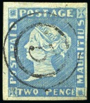 Stamp of Mauritius 1848-1967, Mint & used collection from 1848-59 1d 