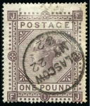 Stamp of Great Britain » Collections 1840-1951 Attractive and valuable duplicated used 