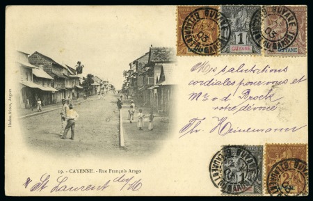 Stamp of Colonies françaises » Colonies Francaise Collections et Lots CARTES POSTALES : 101 CPA, toutes obl., beaucoup d