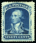 Stamp of United States 1851-1971, Mint collection starting with 1875 repr