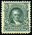 Stamp of United States 1851-1971, Mint collection starting with 1875 repr
