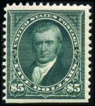 Stamp of United States 1851-1971, Mint collection starting with 1875 repr