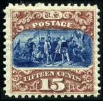 Stamp of United States 1851-1971, Mint collection starting with 1875 repr