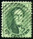 Stamp of Belgium 1851-66, 583 timbres et 8 lettres avec oblitératio