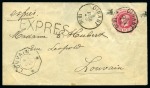 Stamp of Belgium 1885-1900, 329 lettres et entiers postaux émission