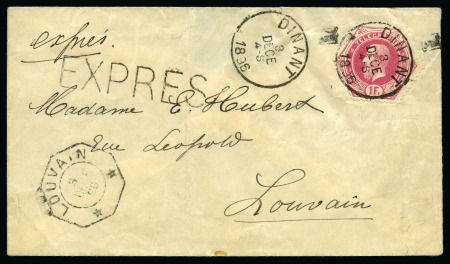 Stamp of Belgium 1885-1900, 329 lettres et entiers postaux émission