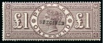 Stamp of Great Britain » Collections 1881-1937, SPECIMEN accumulation (all type 9) incl