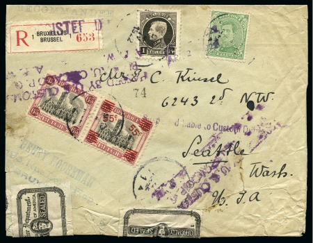 Stamp of Belgium 1922 Emission "Albert 1er type Petits Montenez ": 