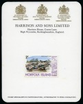 Stamp of Australia » Norfolk Island 1980-81 Aircraft imperf. plate proofs on Harrison 