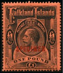 Stamp of Falkland Islands COLLECTIONS: 1891-1956, Mint collection on album p
