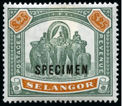 Stamp of Malaysia COLLECTIONS: 1892-1969, Malayan States mint collec