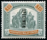 Stamp of Malaysia COLLECTIONS: 1892-1969, Malayan States mint collec