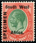 Stamp of British Empire General Collections and Lots 1880-1969, BRITISH AFRICA: Mint collection with pr