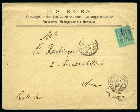 Stamp of Colonies françaises » Colonies Francaise Collections et Lots 1891-1967, Colonies françaises : +/- 70 lettres/en