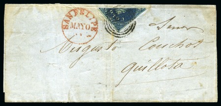 Stamp of Large Lots and Collections 1854-1949 LATIN AMERICA: Lot of over 100 covers, c