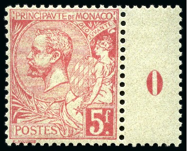 Stamp of Colonies françaises » Monaco 1885-2006, Collection en 5 albums débutant par les