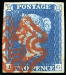 Stamp of Great Britain » Collections 1840-1974 Attractive used collection in large brow