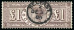 Stamp of Great Britain » Collections 1840-1974 Attractive used collection in large brow