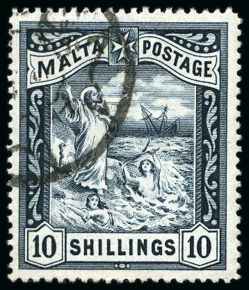 Stamp of Malta COLLECTIONS: 1870-1980, Used collection with good 