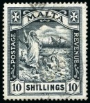 Stamp of Malta COLLECTIONS: 1870-1980, Used collection with good 