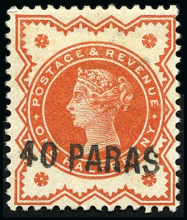 Stamp of British Levant  COLLECTIONS: 1885-1913, Mint neat collection incl.