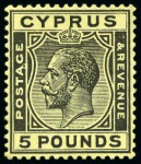 Stamp of Cyprus COLLECTIONS: 1880-1955, Mint neat collection incl.