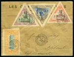 Stamp of Colonies françaises » Afrique Occidentale 1893-1949 Small green cover album showing a fine a
