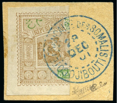 Stamp of Colonies françaises » Afrique Occidentale 1894-1970, Collection in thin blue stockbook showi