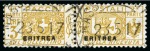 Stamp of Italy » Italian Colonies and Possessions » Eritrea 1893-1940: Collection in thin blue stockbook showi
