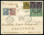 Stamp of Morocco » Local Issues 1892-1900 Specialised collection of more than 30 c