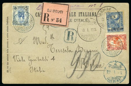 Stamp of Ethiopia 1904-58 Attractive group of 100 covers and cards,